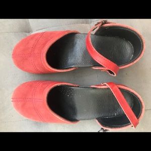 REPOSH - red Dansko size 41